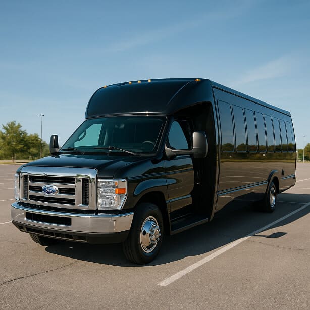 Charter Bus Rental Janesville 18 Passenger Minibus