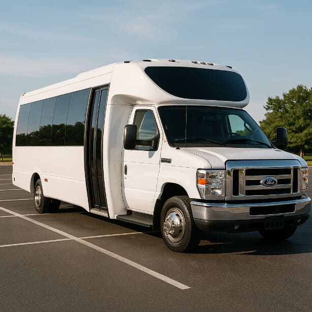 Charter Bus Rental Janesville 20 Passenger Minibus
