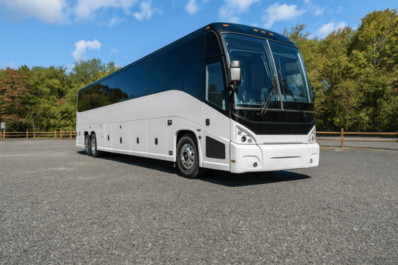 Charter Bus Rental Janesville 56 Passenger Charter Bus